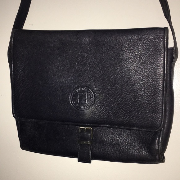 Fendi leather vintage handbag...70s?